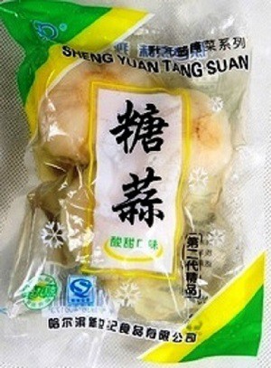 Shengyuan Sugar Garlic Crystal кисло-сладка чесночна закуска, 270 г