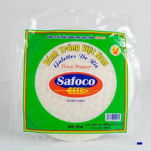 Рисовий папір круглий 22 см.Safoco 300 г. (30листів)