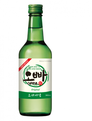 Соджу Корейская водка 360 мл  17.5 %