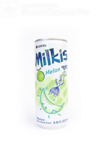 Молочний газований напій Мілкіс зі смаком дині 250 мл