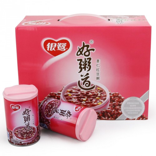 Yinlu Hao Congee, Eight Treasure Congee, Coix Seed, Red Bean Congee, Миттєвий сніданок, 280 г