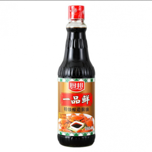 厨邦 一品鲜 特级酿造酱油 500ml