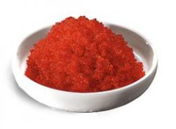 Ікра летючої риби Tobiko, червона 50g