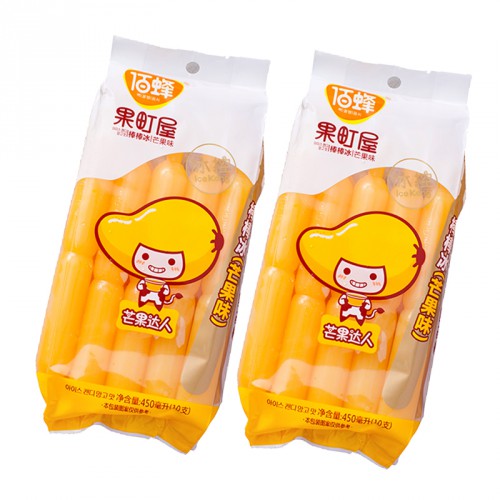 Ice Popsicle Mango зі смаком 450 мл*1 пакетик по 10 упаковок