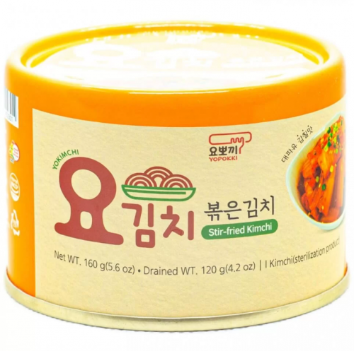 Капуста корейська кімчі YOPOKKI YOKIMCHI смажене в банці 160g