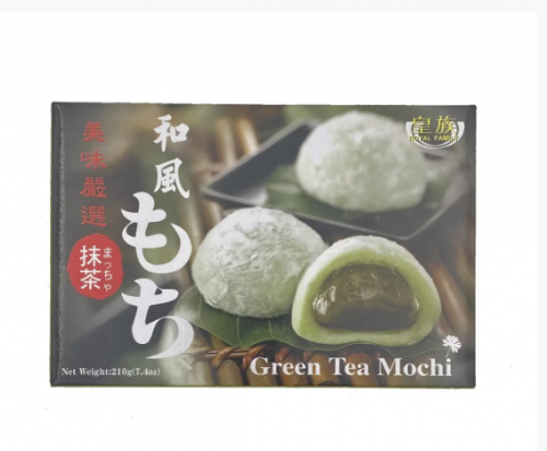 Green Tea Mochi рисовый десерт с зеленым чаем, 210 г