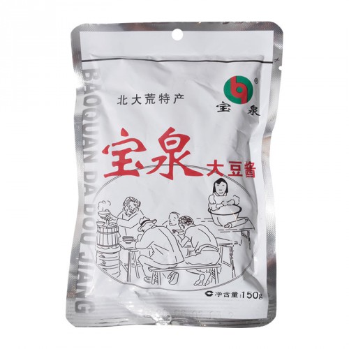 Северо-восточный фирменный соевый соус Baoquan 120 г соуса для окунания в пакетах можно смешивать с рисом и лапшой с бобовой пастой