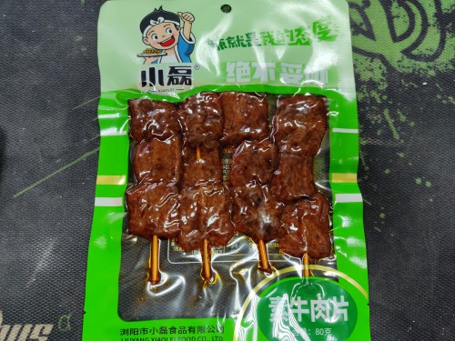 素牛肉片 豆制品零食 80g