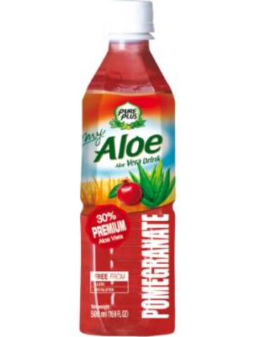 Напиток алоэ со вкусом граната 500мл Aloe drink Pomegranate