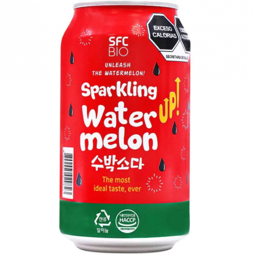 韩国碳酸饮料西瓜SFCBIO 350ml