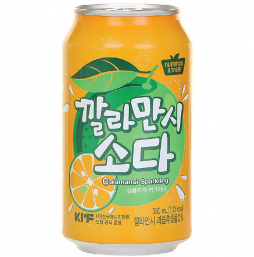 韩国碳酸饮料 Calamansi SFCBIO 350 毫升