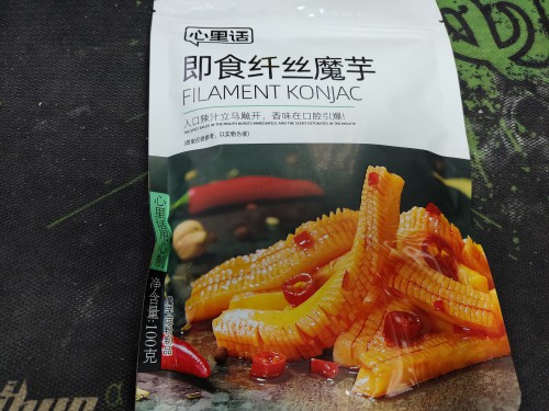 即食香辣纤丝魔芋100g辣条零食小吃办公室休闲食品