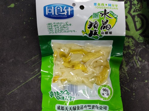 水晶山椒猪皮90g重庆特产泡椒味水晶猪皮