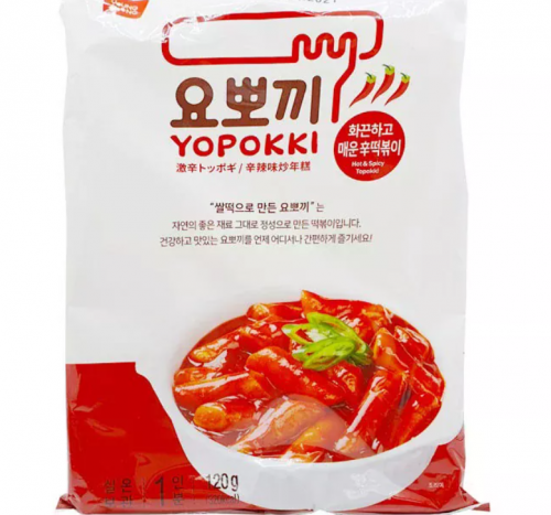 Токпоккі гострі Yopokki 120g