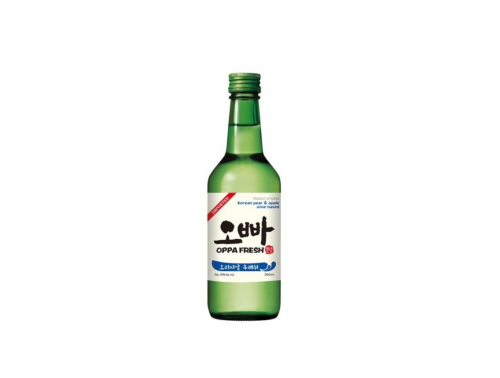 Соджу Корейская водка Soju Fresh Oppa 360 мл 16 %