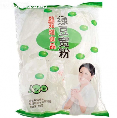 双塔 绿豆宽粉 400g