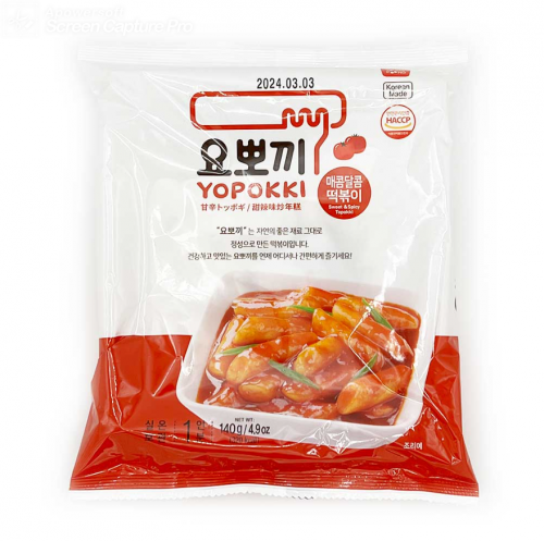 韩国即食炒年糕 甜辣味 120g