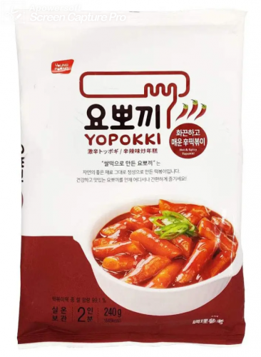 韩国即食炒年糕 辛辣味 240g