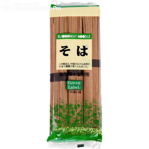 荞麦面日式冷面素面条京都soba蘸面凉面300g