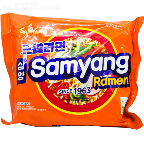 Суп рамен 1963 Original Samyang 120g