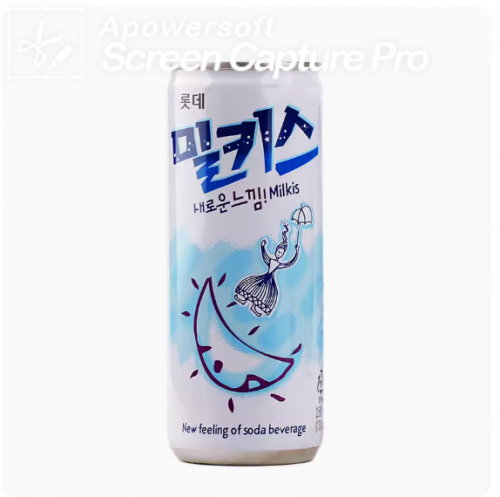 韩国进口饮料 乐天牛奶碳酸饮料250ml苏打汽水妙之吻milkis饮品