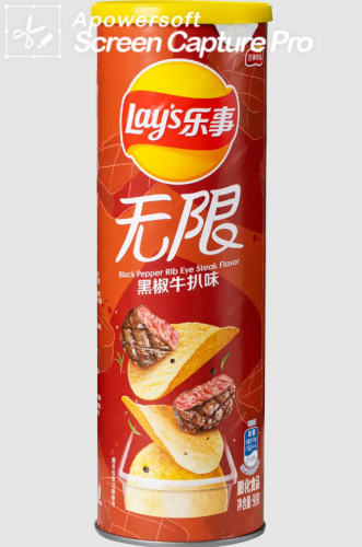 乐事薯片90g黑椒牛扒味旅行包装膨化食品美味吃货