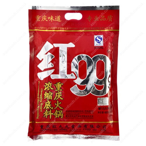 川味水浒重庆红99火锅底料400g/袋 红九九火锅麻辣烫调料串串香