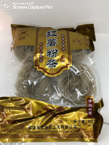 英顺 红薯粉条薯粉丝400g圆粉条火锅酸辣粉米线宽粉干货劲道