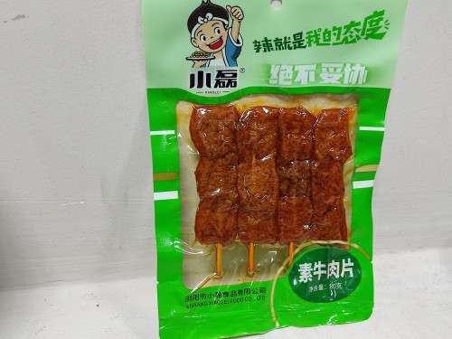 Соевое тесто с перцем latiao 素牛肉片 80g