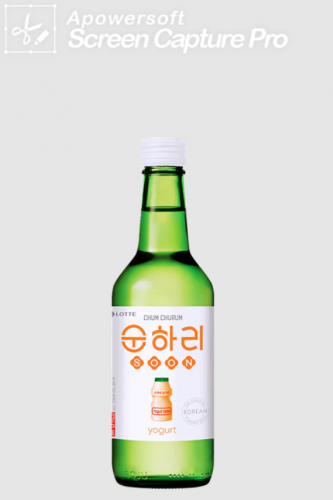 Соджу Корейська горілка йогурт 360 мл 12%