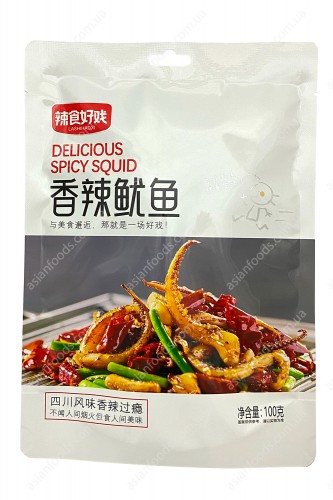 四川风味辣鱿鱼
