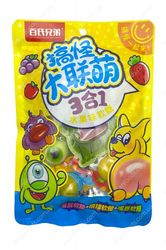 欢乐小怪兽：水果三重奏