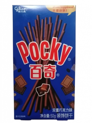 Палочки Pocky с двойным шоколадным вкусом