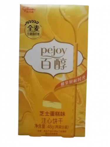 格力高百醇芝士蛋糕味注心饼干