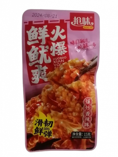 Свежий кальмар Qiangwei с острым вкусом