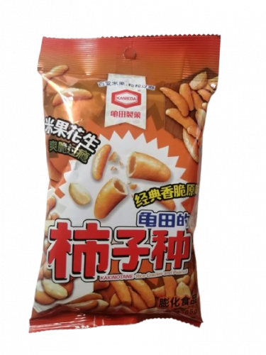 Рисовые крекеры с арахисом Kameda японский