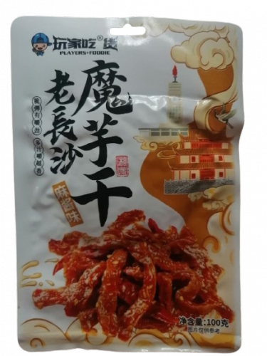 玩家吃货 老长沙 魔芋干 麻酱味