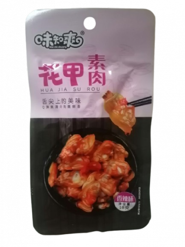 味知爽 香辣味 花甲素肉
