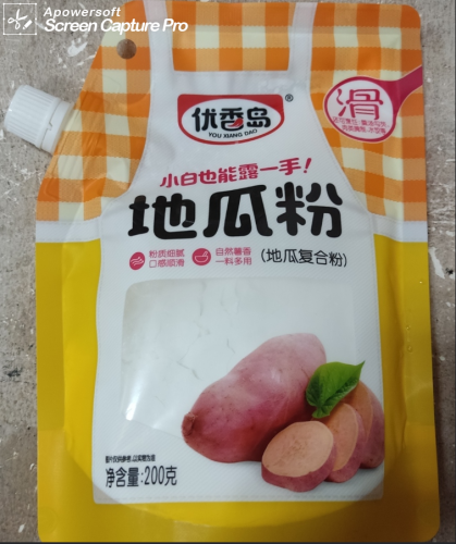 крахмал из сладкого картофеля 200g
